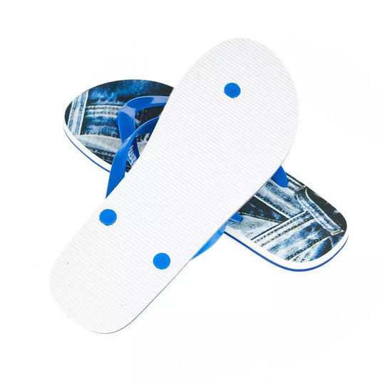 Just Cavalli Hellblaue PVC-Sandale für Männer - Léoré