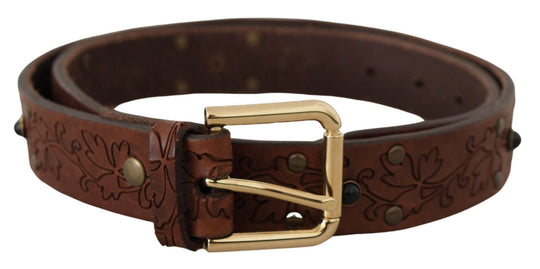 Dolce & Gabbana Eleganter Ledergürtel mit Metallschnalle - Léoré