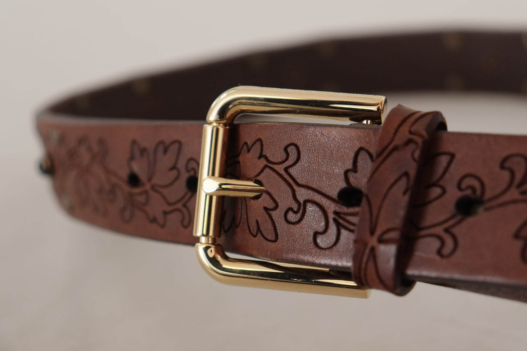 Dolce & Gabbana Eleganter Ledergürtel mit Metallschnalle - Léoré