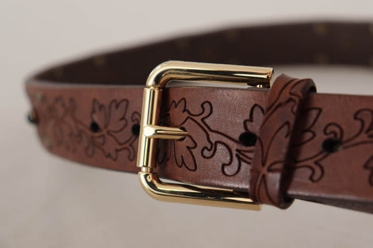 Dolce & Gabbana Eleganter Ledergürtel mit Metallschnalle - Léoré