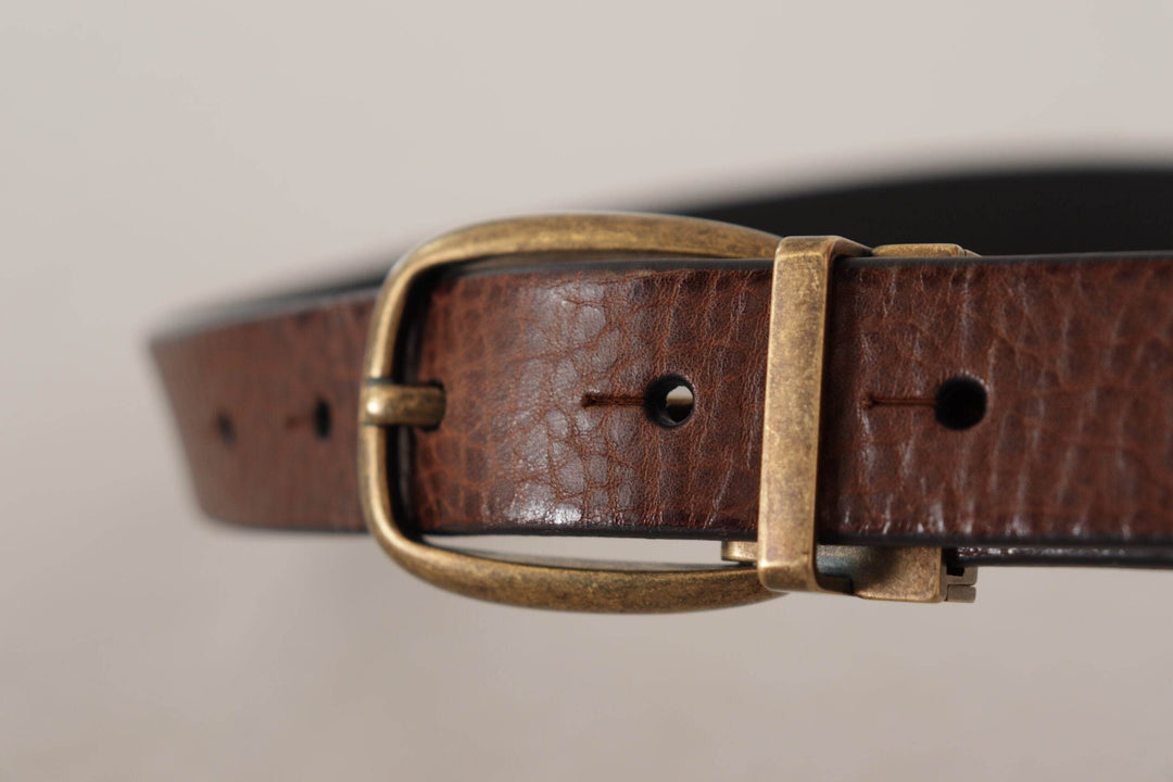 Dolce & Gabbana Eleganter Ledergürtel mit Metallschnalle - Léoré