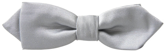 Dolce & Gabbana Elegante Seidenfliege in Grau - Léoré