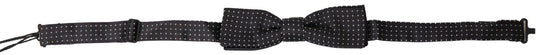 Dolce & Gabbana Elegante schwarze Seidenfliege - Léoré