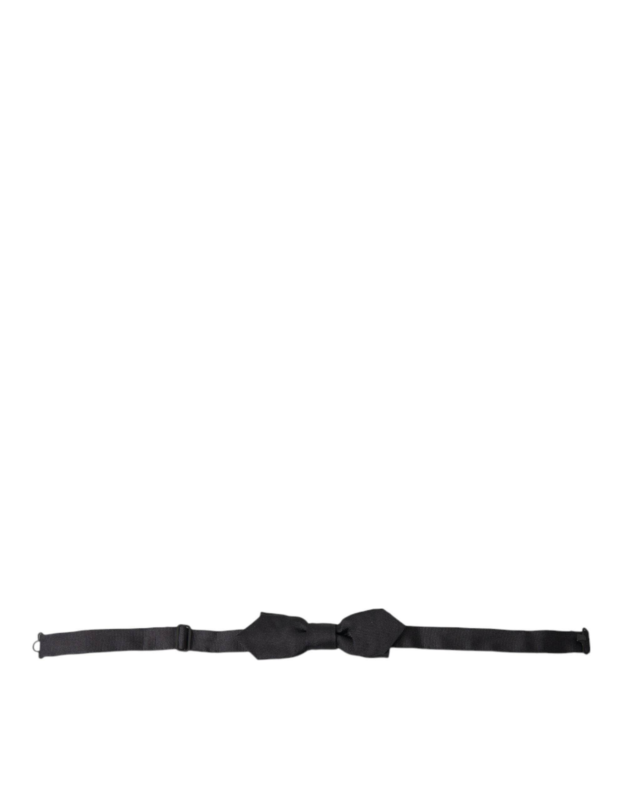 Dolce & Gabbana Elegante schwarze Seidenfliege für anspruchsvollen Stil - Léoré