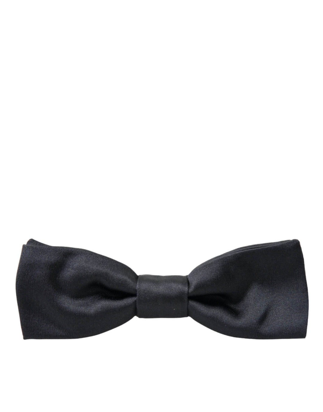 Dolce & Gabbana Elegante anthrazitgraue Seidenfliege - Léoré