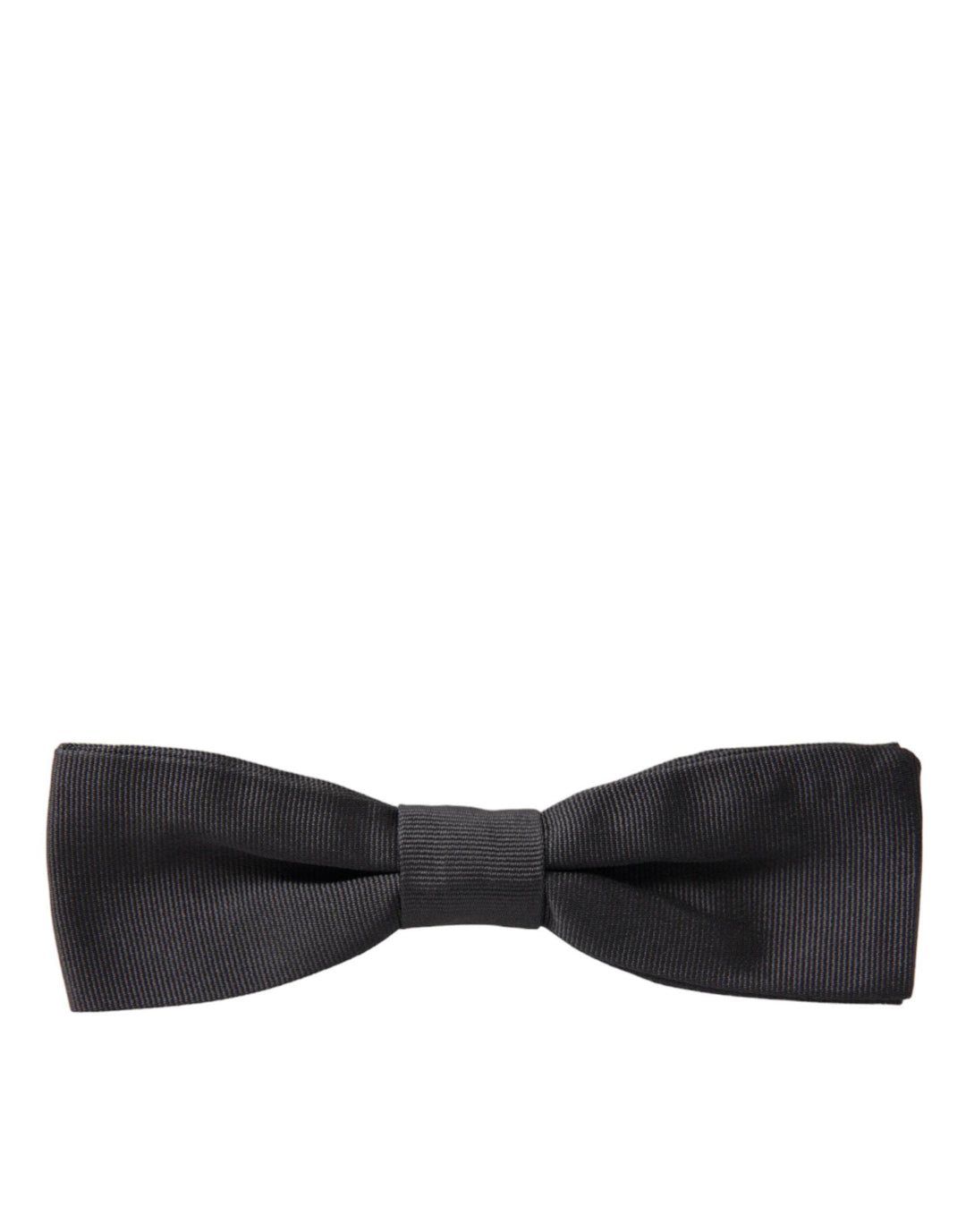 Dolce & Gabbana Elegante dunkelgraue Seidenfliege - Léoré