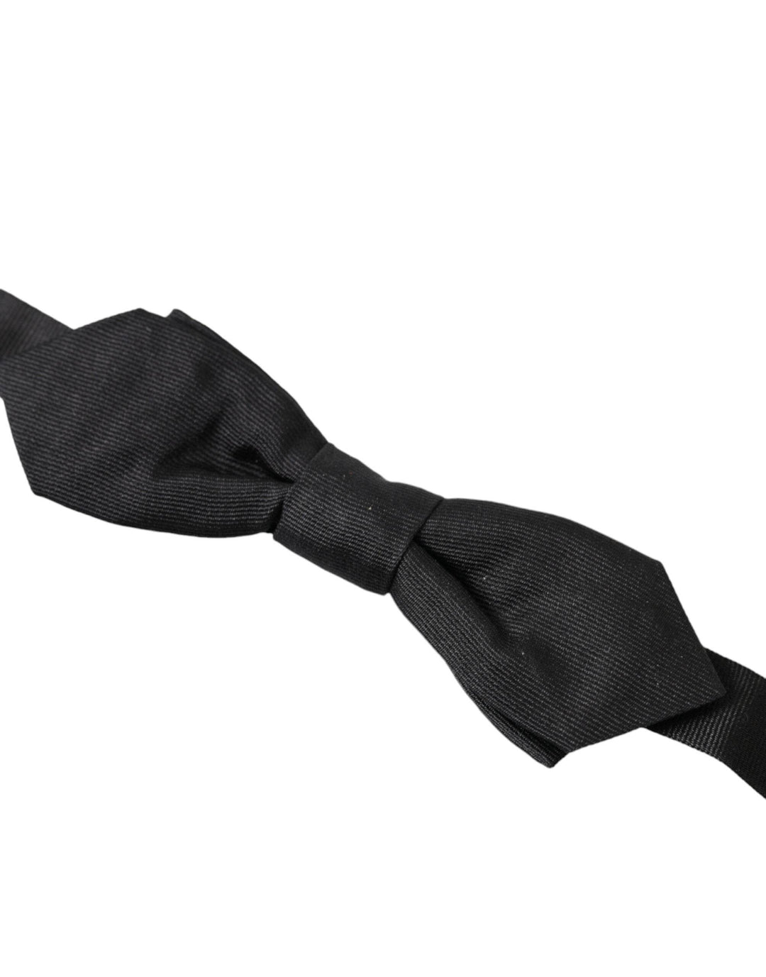 Dolce & Gabbana Elegante schwarze Seidenfliege - Léoré