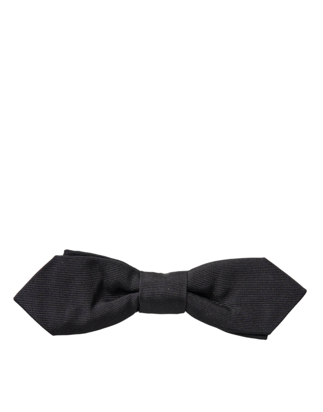 Dolce & Gabbana Elegante schwarze Seidenfliege - Léoré