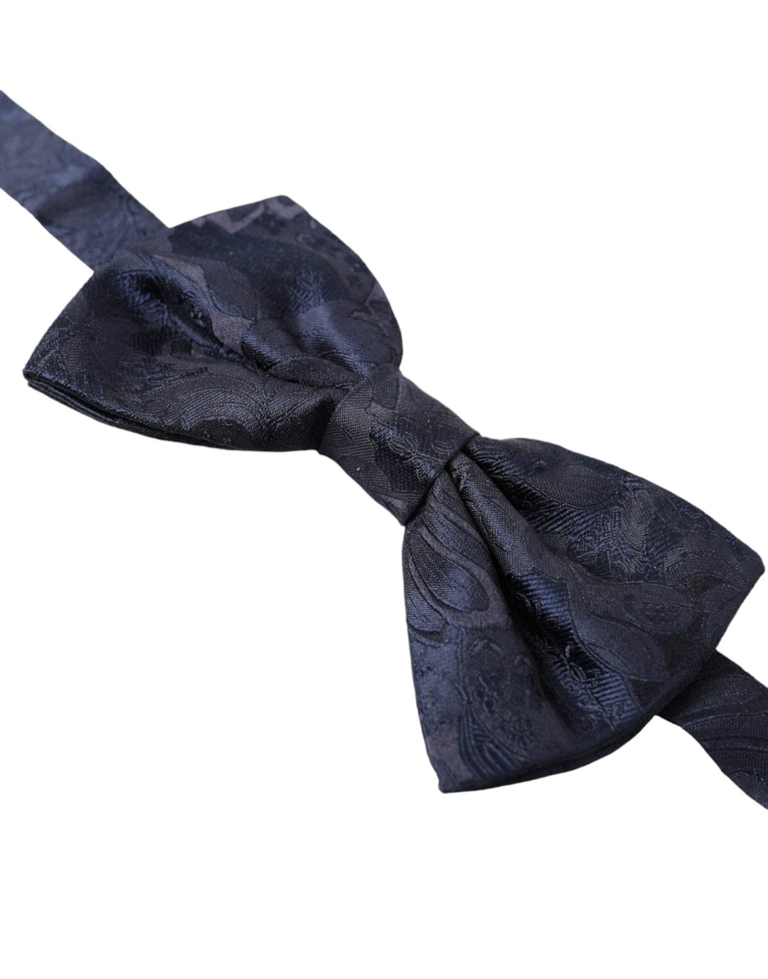 Dolce & Gabbana Elegante Seidenfliege Blau - Léoré