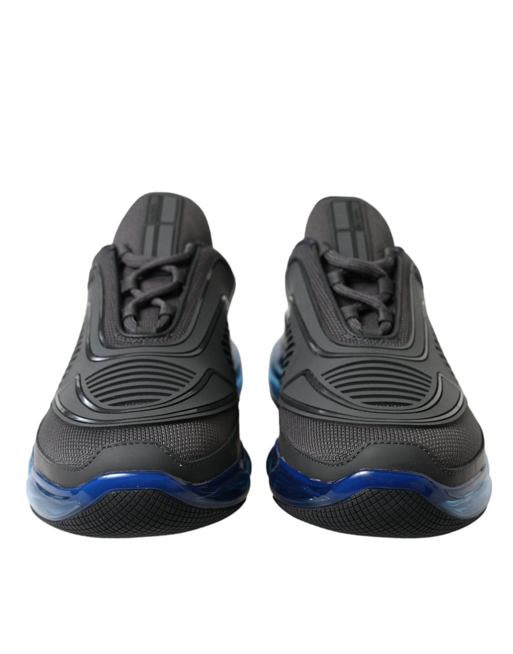 Prada Elegante Herren-Sneakers aus schwarzem Mesh - Léoré