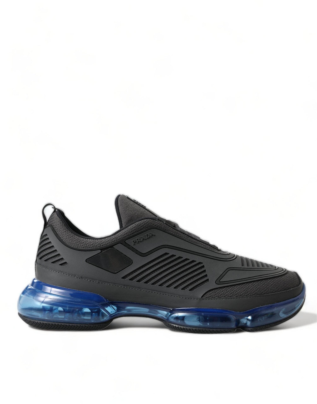 Prada Elegante Herren-Sneakers aus schwarzem Mesh - Léoré
