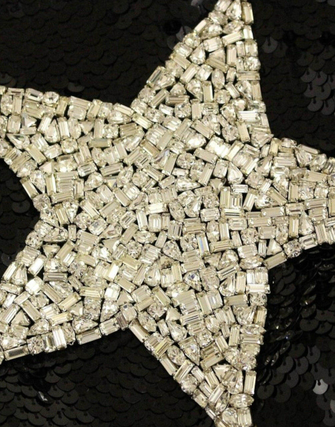 Dolce & Gabbana Mit Swarovski-Sternen besetztes Pailletten-Minikleid - Léoré