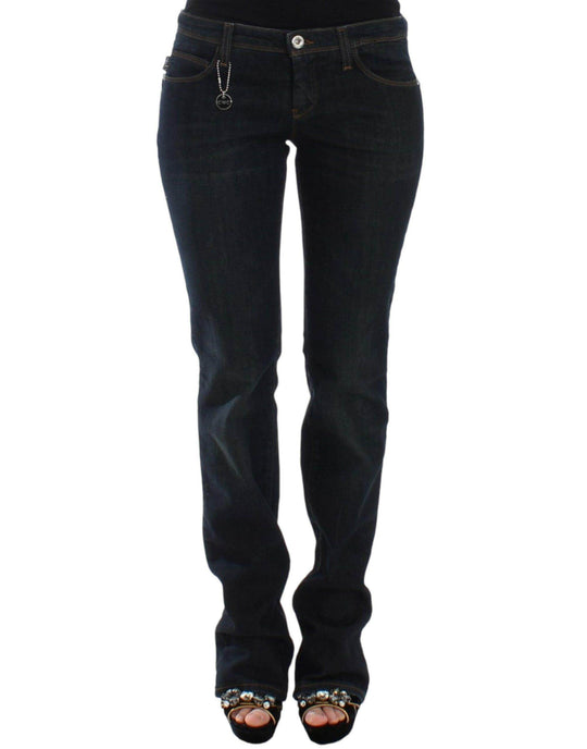 Costume National Chic Blue Slim Fit Denim Delight - Léoré