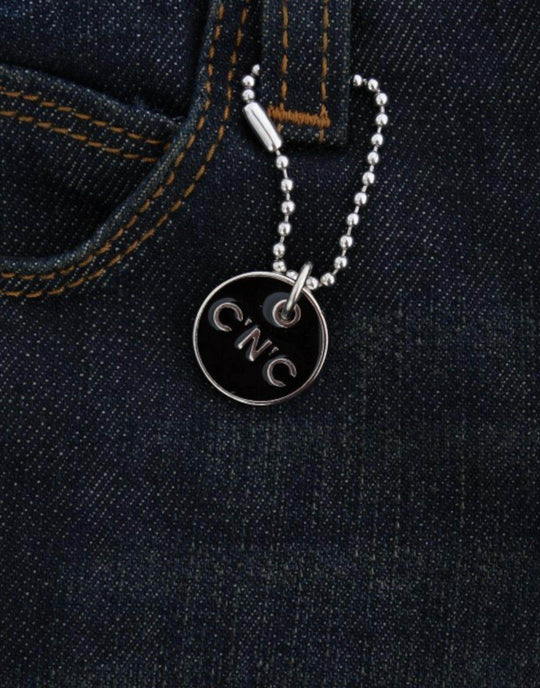 Costume National Chic Blue Slim Fit Denim Delight - Léoré