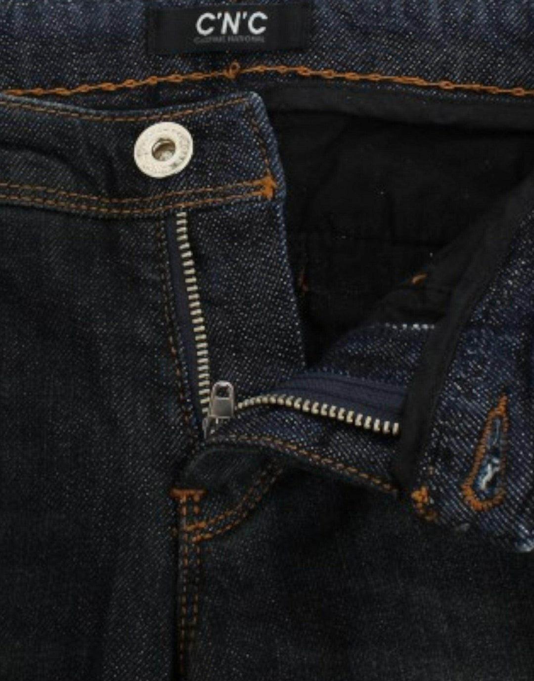 Costume National Chic Blue Slim Fit Denim Delight - Léoré