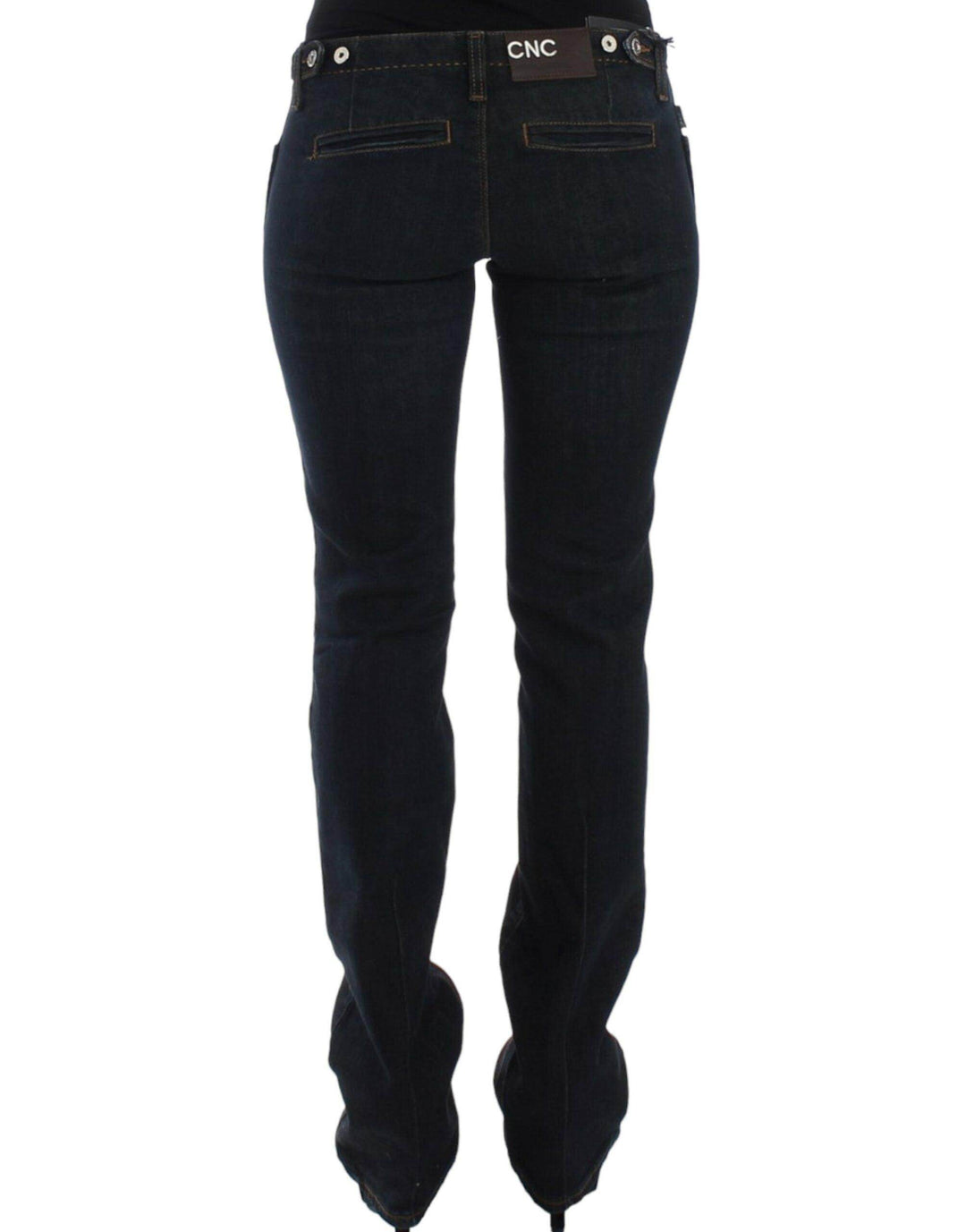 Costume National Chic Blue Slim Fit Denim Delight - Léoré
