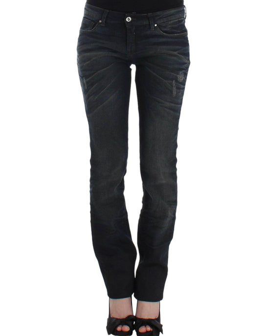 Costume National Schicke Superskinny Jeans aus blauem Denim - Léoré