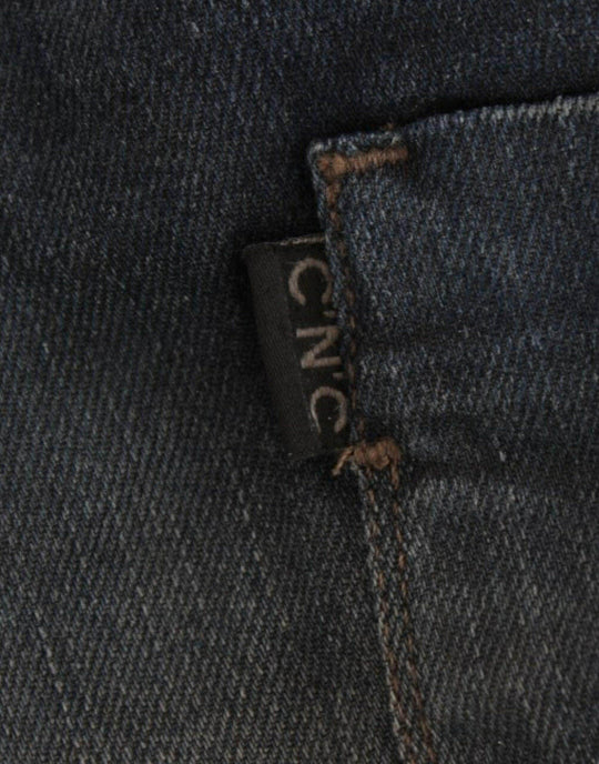 Costume National Schicke Superskinny Jeans aus blauem Denim - Léoré