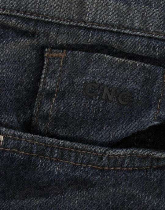 Costume National Schicke Superskinny Jeans aus blauem Denim - Léoré