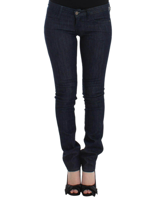 Costume National Schicke dunkelblaue Skinny Leg Jeans - Léoré