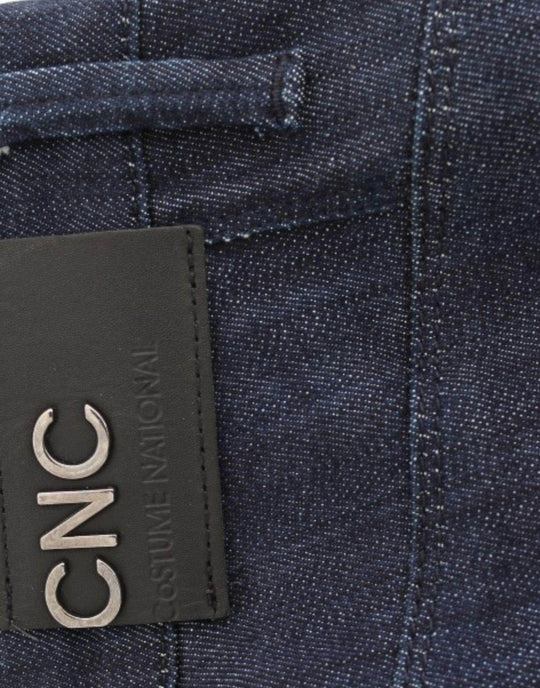 Costume National Schicke dunkelblaue Skinny Leg Jeans - Léoré