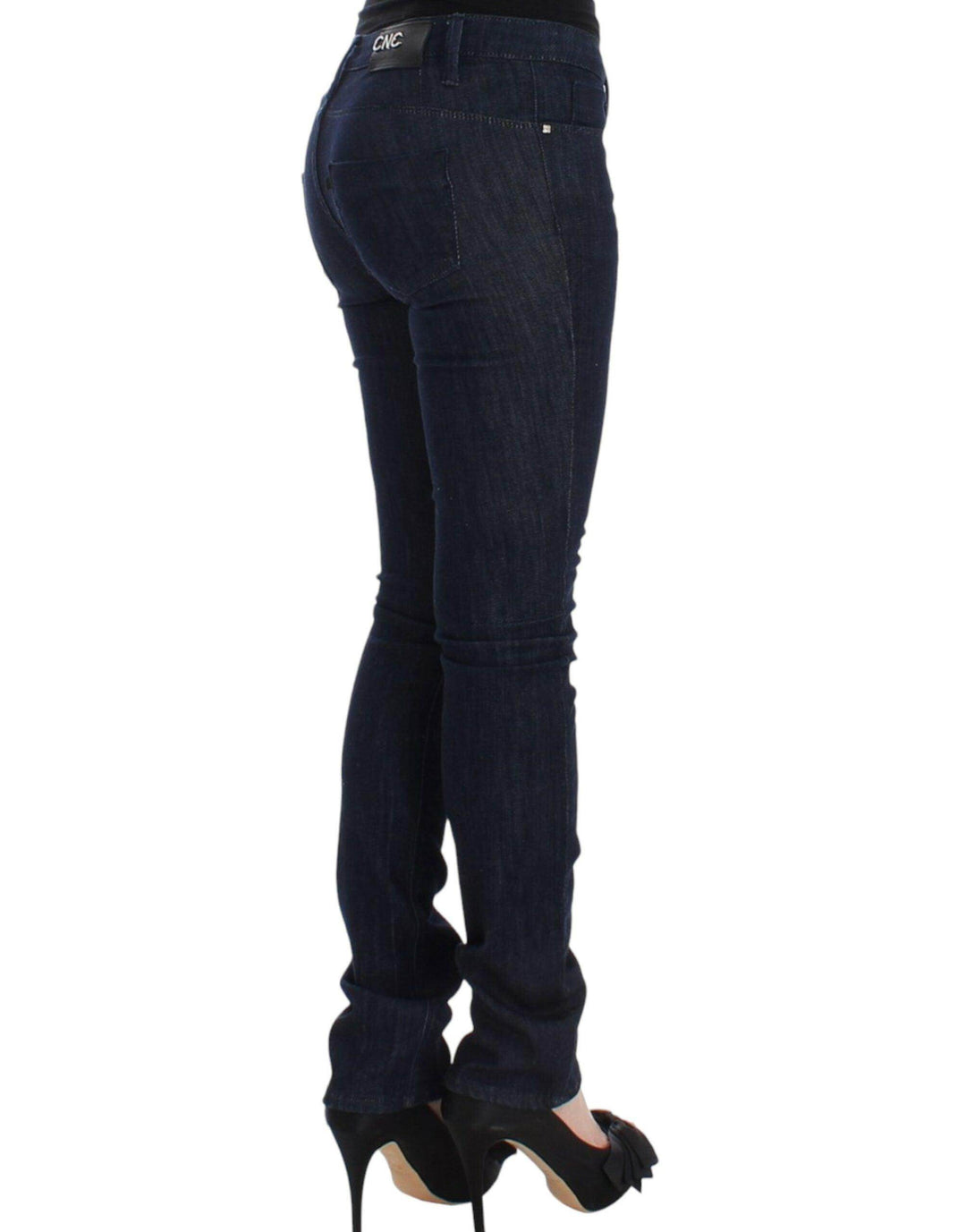 Costume National Schicke dunkelblaue Skinny Leg Jeans - Léoré