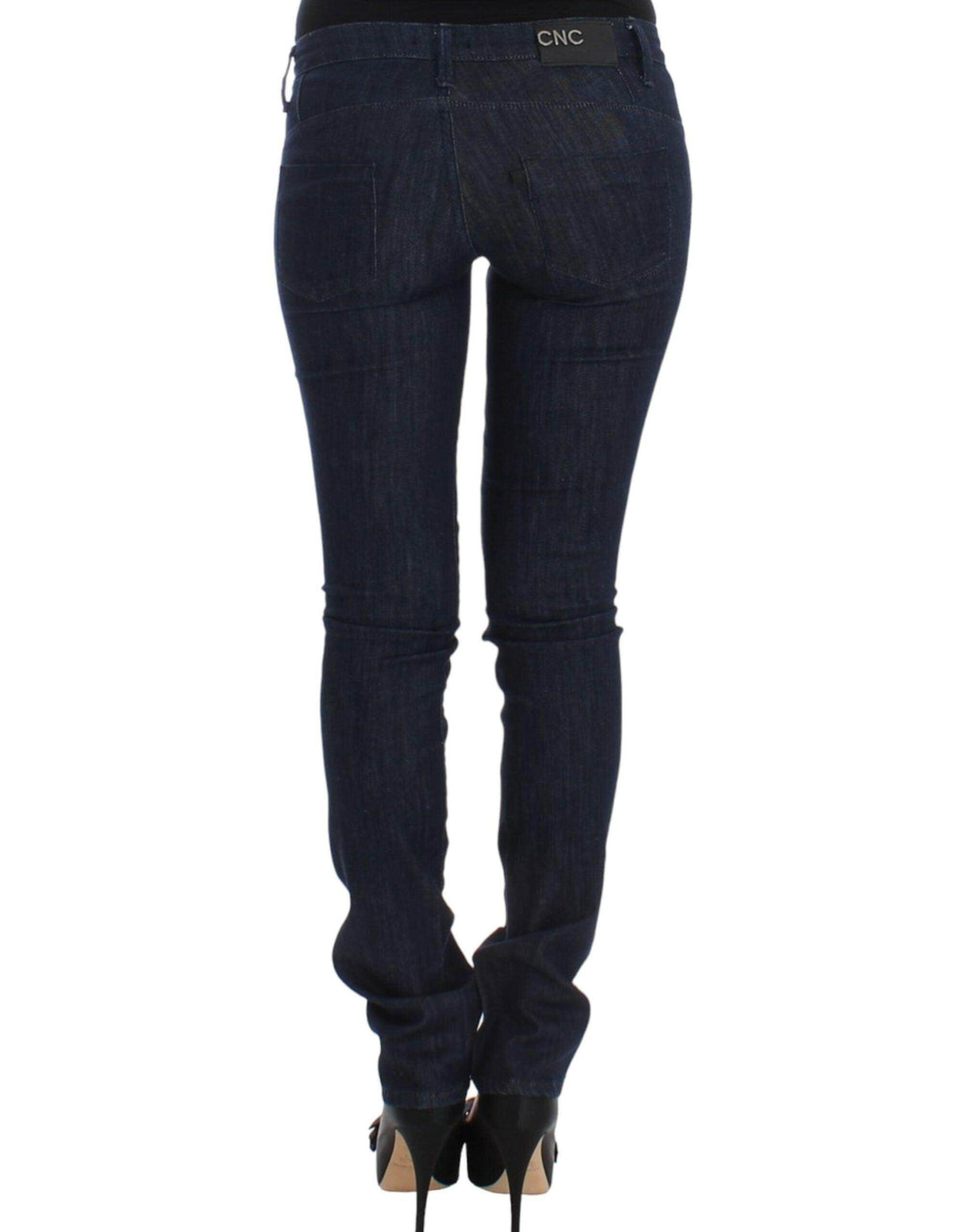 Costume National Schicke dunkelblaue Skinny Leg Jeans - Léoré