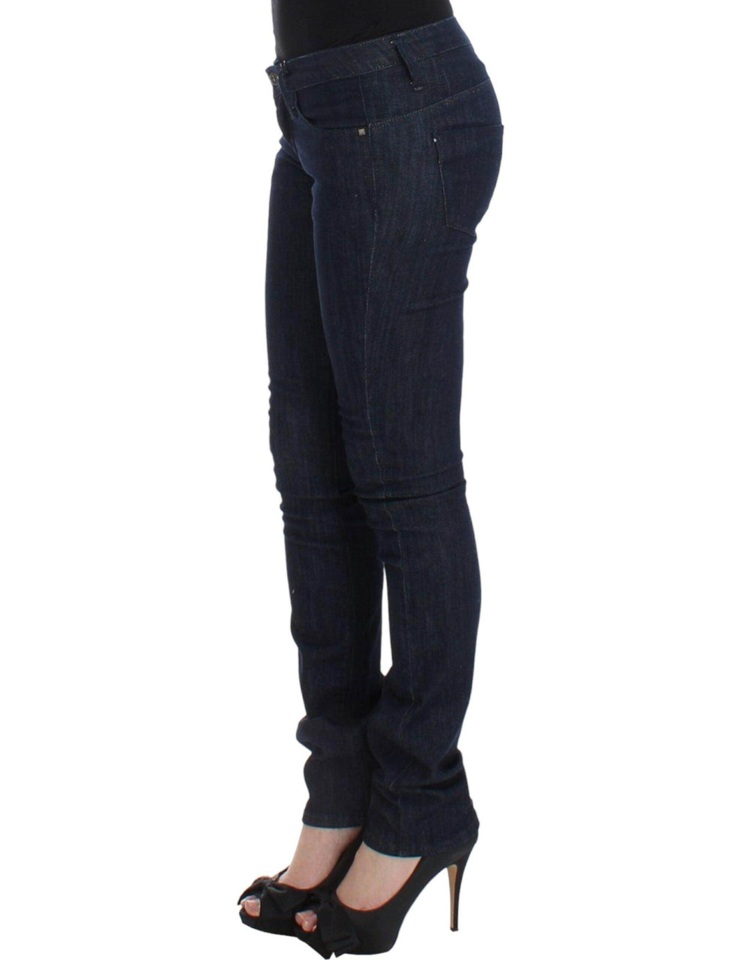 Costume National Schicke dunkelblaue Skinny Leg Jeans - Léoré