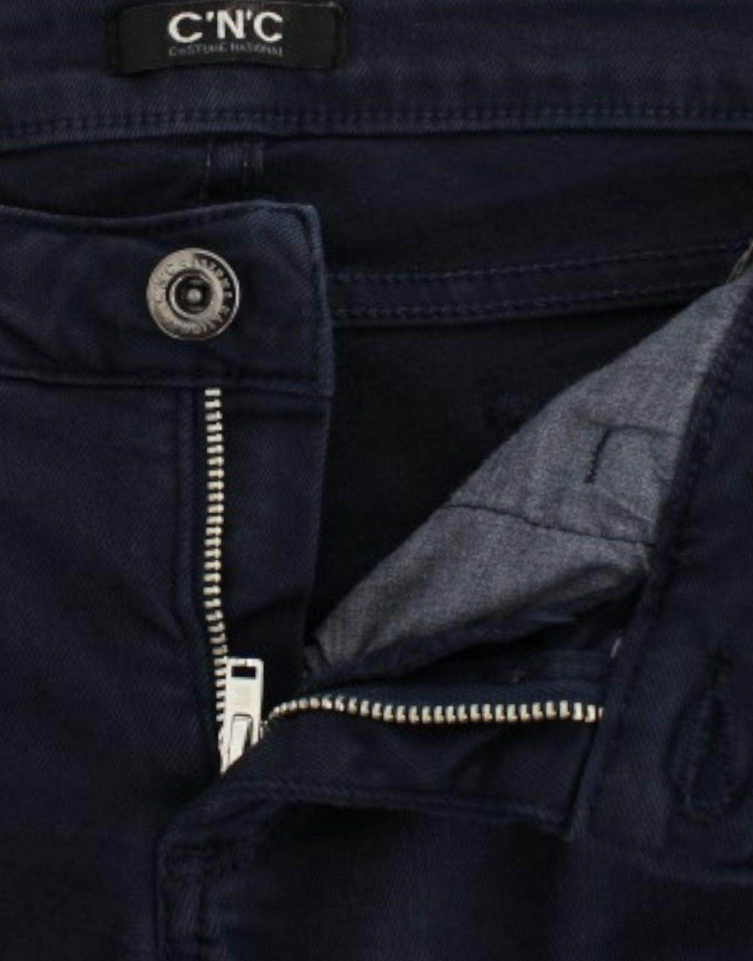 Costume National Chic Blue Straight Leg Denim Delight - Léoré