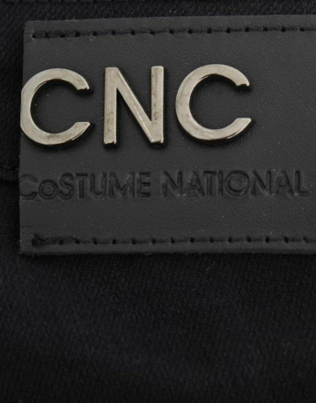 Costume National Elegante schwarze Straight Leg Jeans - Léoré