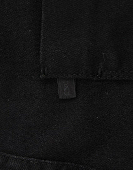 Costume National Elegante schwarze Straight Leg Jeans - Léoré