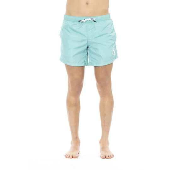 Bikkembergs Hellblaue Polyester Herren-Badeshorts