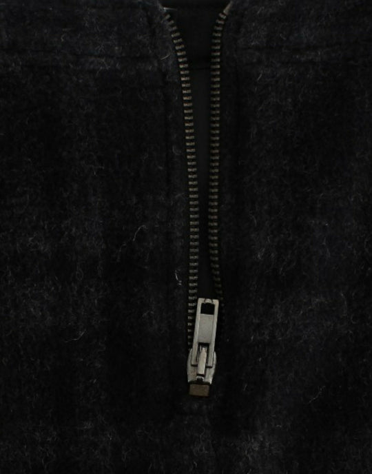 Costume National Grauer karierter Minirock