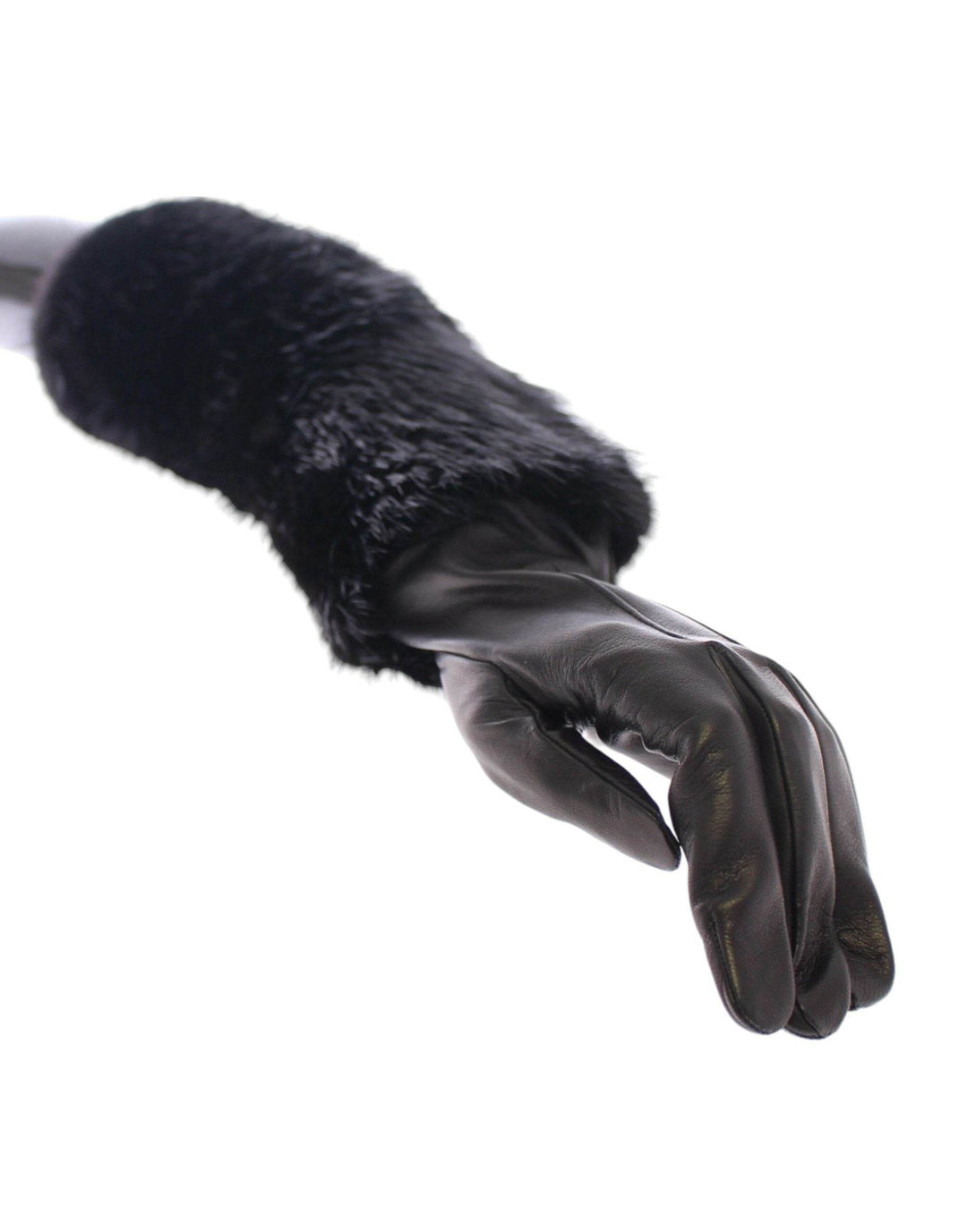 Dolce & Gabbana Elegante ellbogenlange Lederhandschuhe - Léoré
