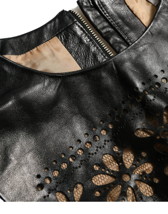 Valentino Elegantes Schwarzes A-Linien-Minikleid - Léoré