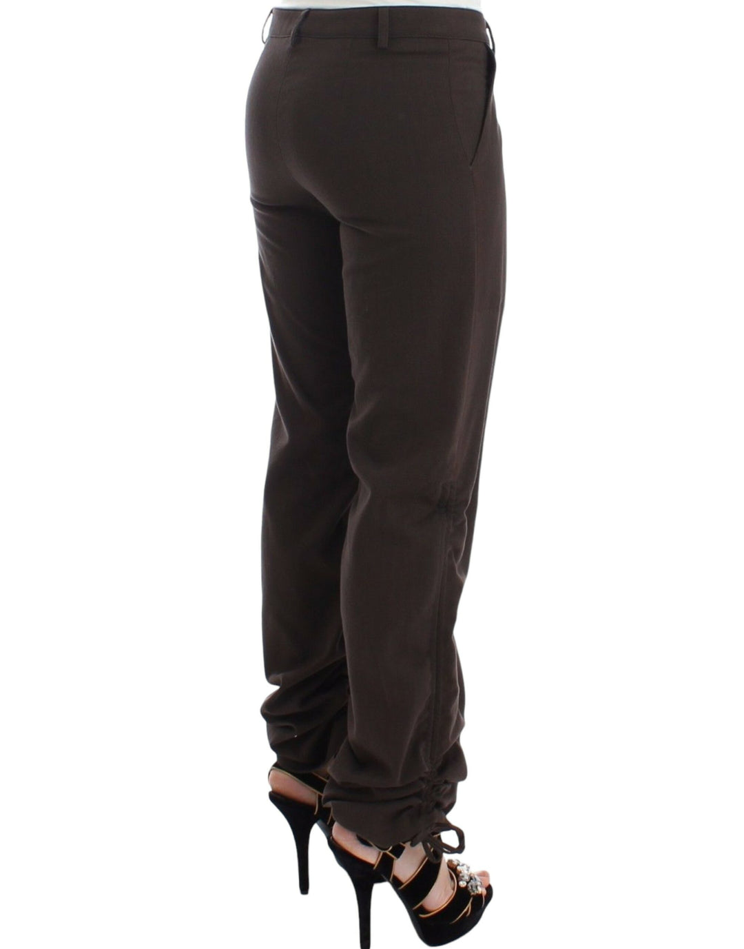 Ermanno Scervino Braun Chinos Beiläufige Anzughose Khakis