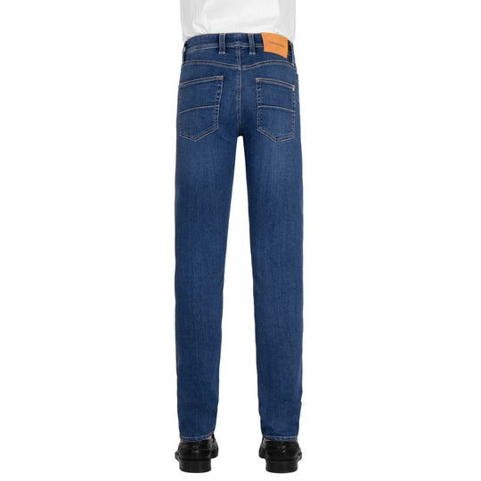 Tramarossa Blaue Baumwolle Herrenjeans