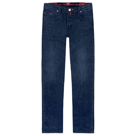 Tramarossa Blaue Baumwolle Männer Jeans