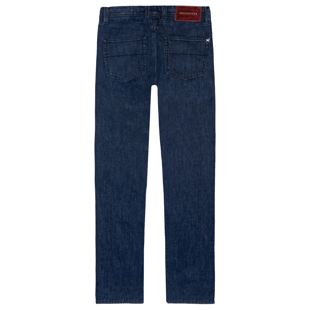 Tramarossa Blaue Baumwolle Männer Jeans