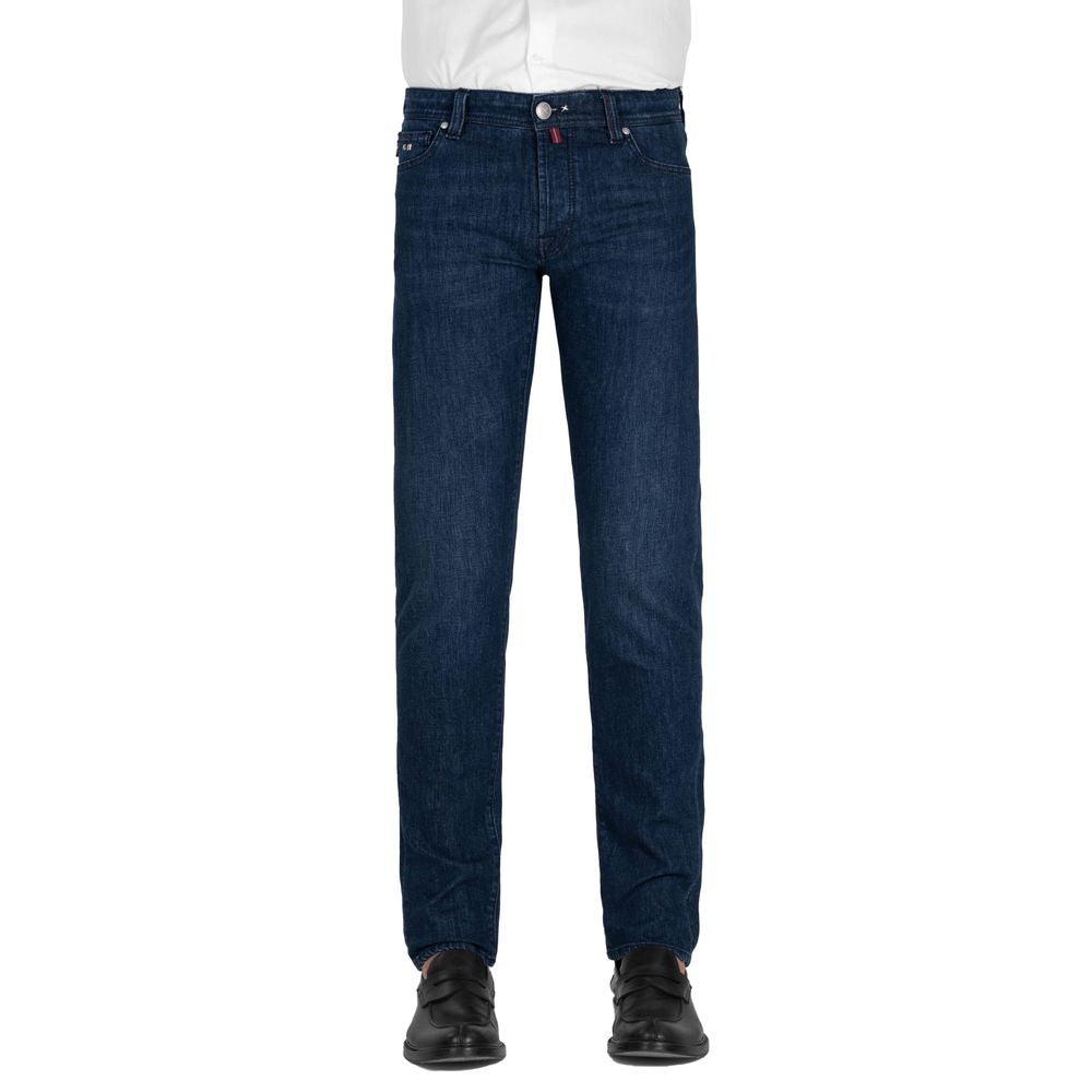 Tramarossa Blaue Baumwolle Männer Jeans