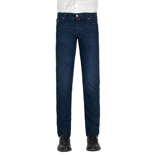 Tramarossa Blaue Baumwolle Männer Jeans