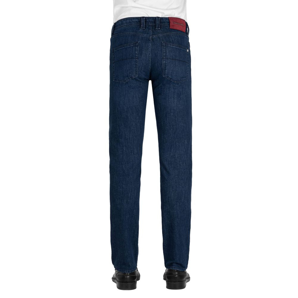 Tramarossa Blaue Baumwolle Männer Jeans
