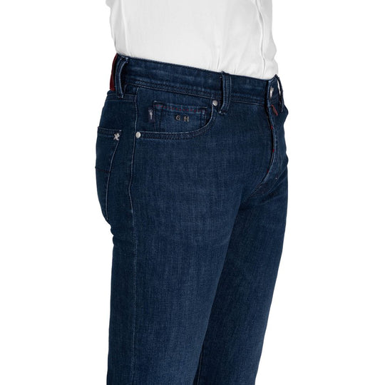 Tramarossa Blaue Baumwolle Männer Jeans