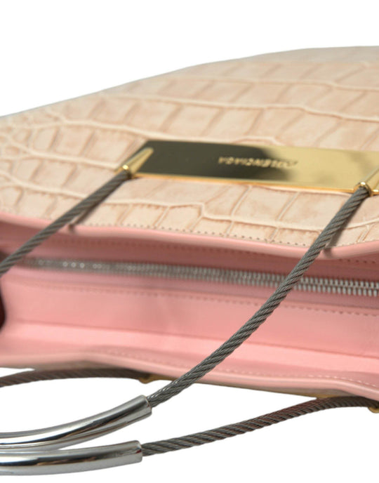 Balenciaga Alligatorleder Chic Pink Tote Bag - Léoré
