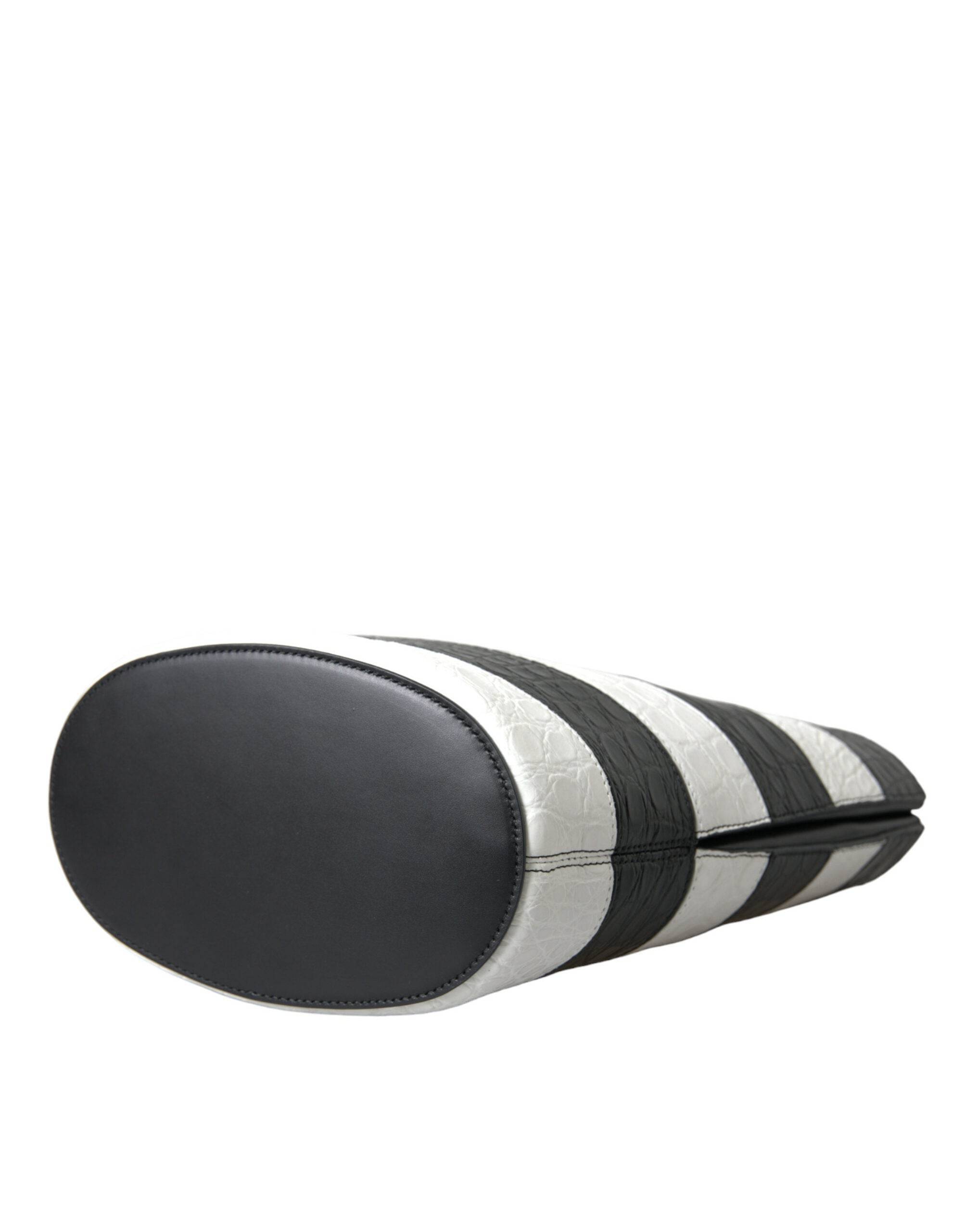 Balenciaga Schicke Maxi Bucket Bag aus Krokodilleder - Léoré