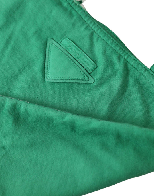 Prada Elegante Tote Bag aus grünem Stoff - Léoré