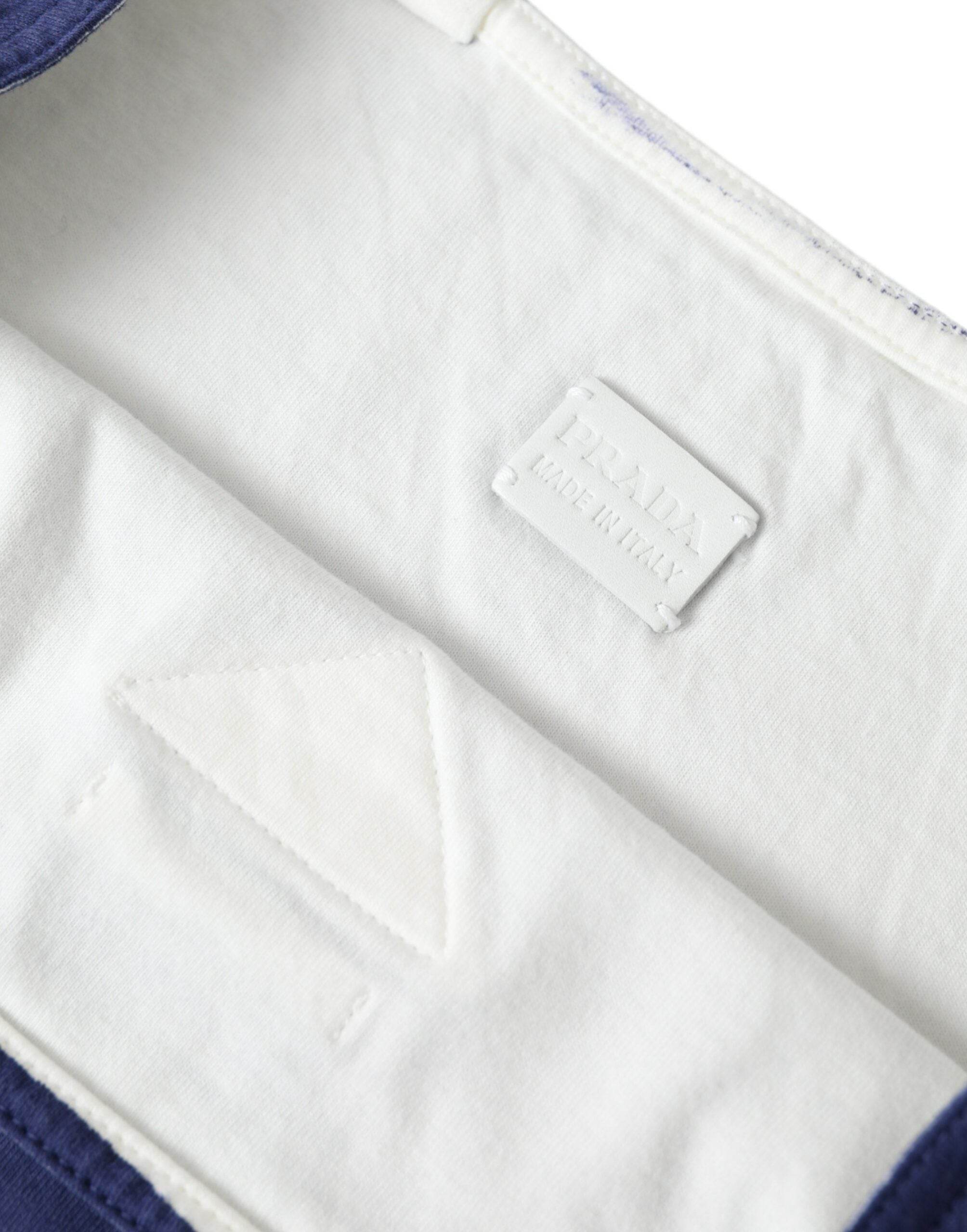 Prada Elegante blaue Tragetasche für schicke Ausflüge - Léoré