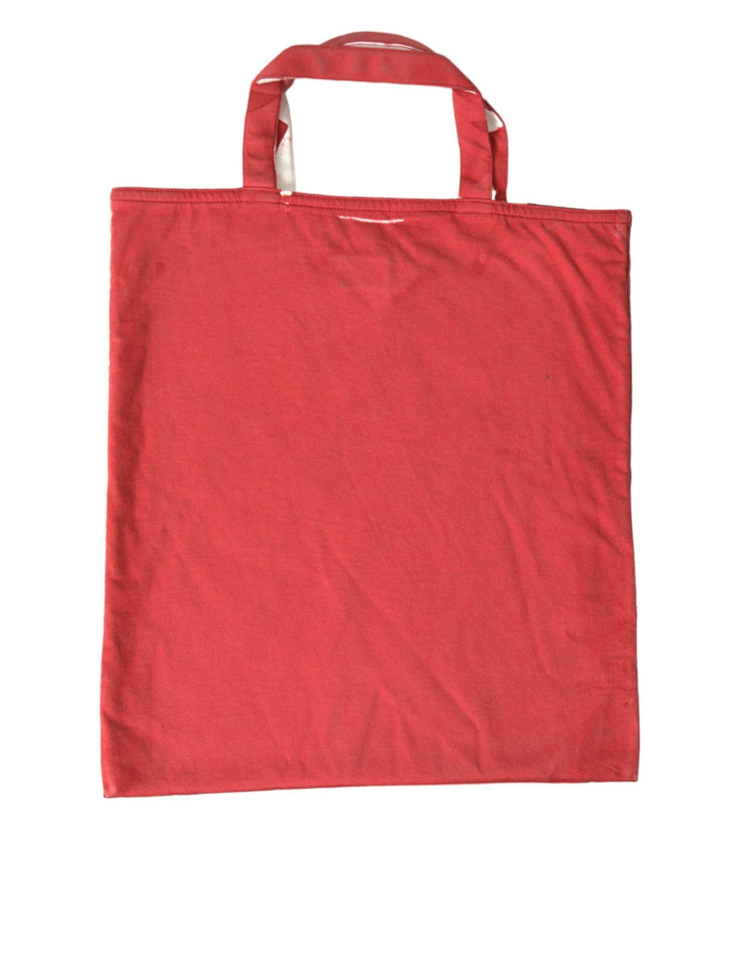Prada Schicke Tote Bag aus rotem und weißem Stoff - Léoré