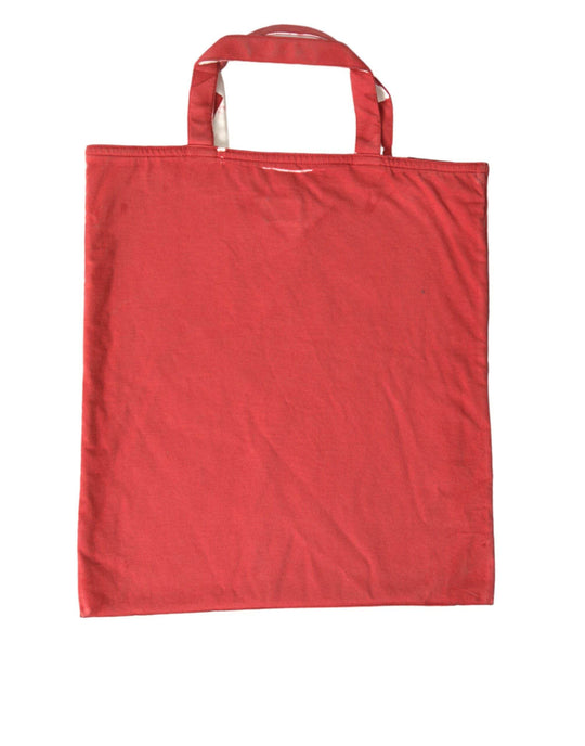 Prada Schicke Tote Bag aus rotem und weißem Stoff - Léoré