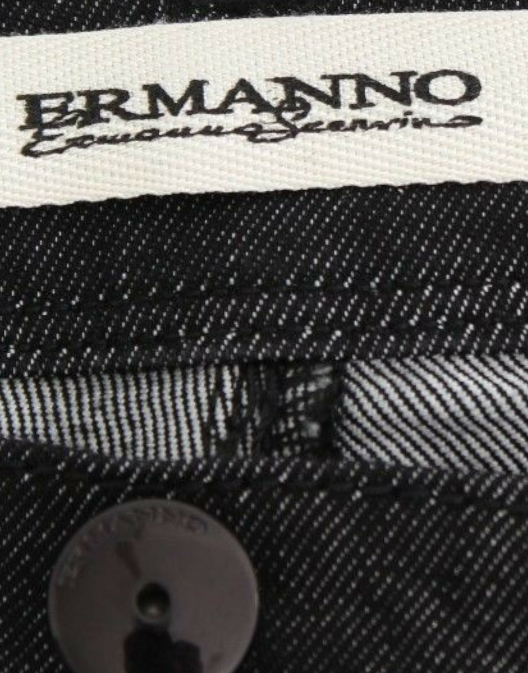 Ermanno Scervino Schwarze Slim Jeans Denim-Hosen Skinny Leg Stretch